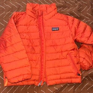 Patagonia Vibrant Orange Quilted Jacket